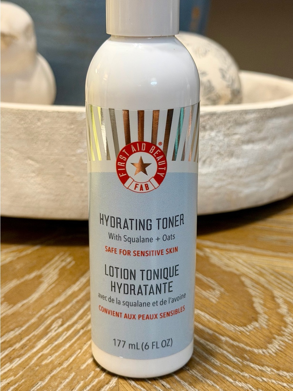 First Aid Beauty Hydrating Toner with Squalane + Oats